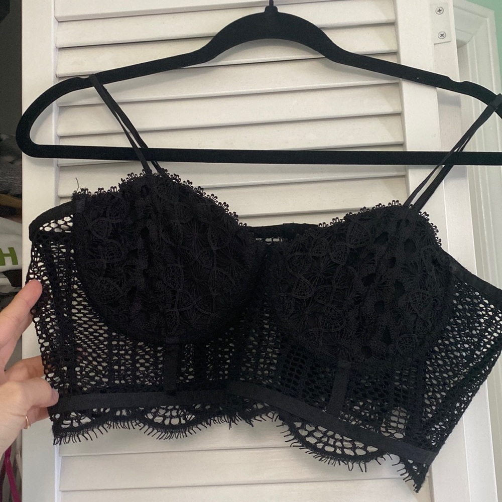 Zara lace bra top